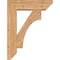 Ekena Millwork Westlake Slat Smooth Bracket w/ Offset Brace, Western Red Cedar, 7 1/2"W x 26"D x 34"H BKT0806X26X34WTL06SWR - alternate 2